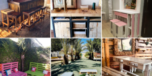 diseño de muebles con pallets